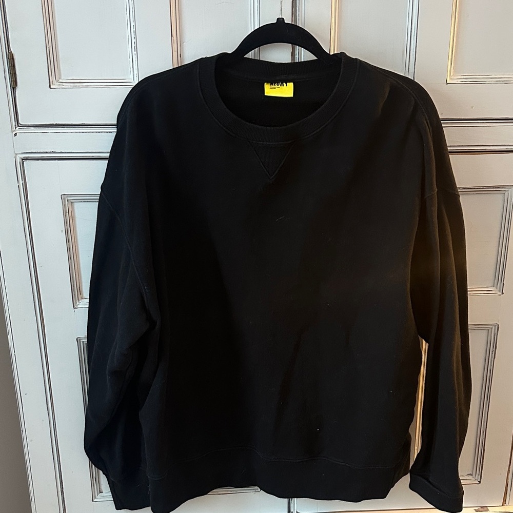 NY YANKEES 🗽Classic Black Men's Crewneck Sweatshirt - Picture 2 of 3